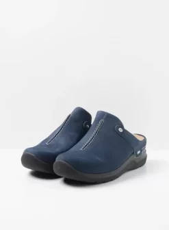 Diabetes|Slippers|Wolky Holland DB blauw nubuck