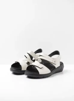 Sandalen|Voorjaar/zomer|Wolky Ikaria gebroken wit leer