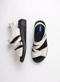 Sandalen|Voorjaar/zomer|Wolky Ikaria gebroken wit leer