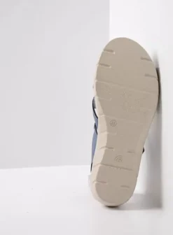 Sandalen|Voorjaar/zomer|Wolky Ikaria blauw leer