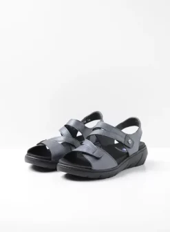 Sandalen|Voorjaar/zomer|Wolky Ikaria antraciet leer
