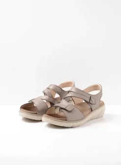 Sandalen|Voorjaar/zomer|Wolky Ikaria brons leer