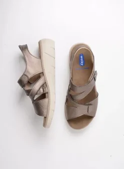Sandalen|Voorjaar/zomer|Wolky Ikaria brons leer