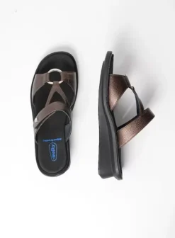 Slippers|Voorjaar/zomer|Wolky Isa brons leer