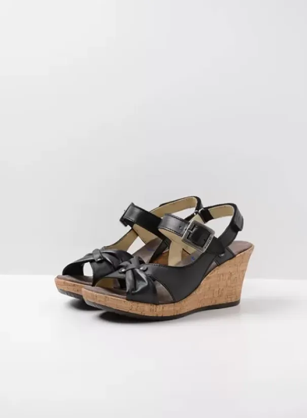 Sandalen|Voorjaar/zomer|Wolky Ixia 2 zwart leer