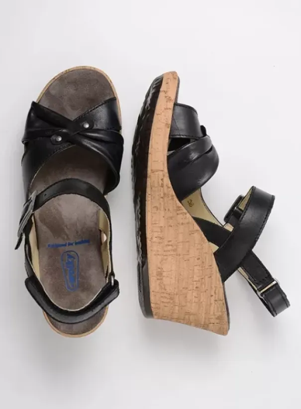 Sandalen|Voorjaar/zomer|Wolky Ixia 2 zwart leer