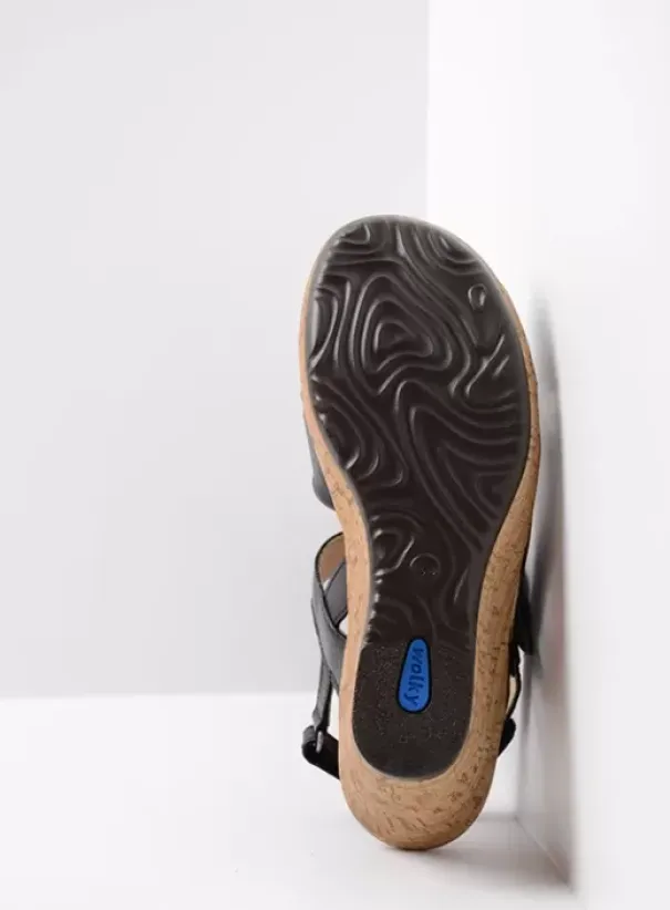 Sandalen|Voorjaar/zomer|Wolky Ixia 2 zwart leer