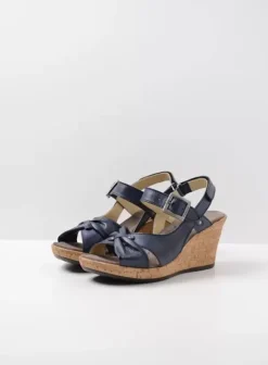 Sandalen|Voorjaar/zomer|Wolky Ixia 2 blauw leer