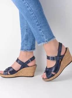 Sandalen|Voorjaar/zomer|Wolky Ixia 2 blauw leer