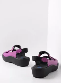 Volle voeten|Sandalen|Wolky Jewel fuchsia leer
