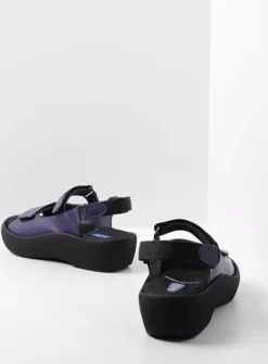 Volle voeten|Sandalen|Wolky Jewel paars leer