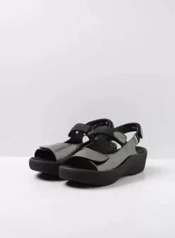 Sandalen|Wolky Jewel Vegan saliegroen
