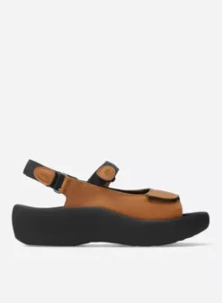 Sandalen|Voorjaar/zomer|Wolky Jewel Vegan cognac