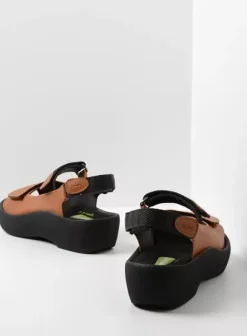 Sandalen|Voorjaar/zomer|Wolky Jewel Vegan cognac