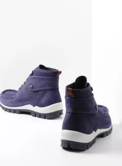 Hielspoor|Veterschoenen|Wolky Jump paars nubuck