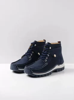 Veterschoenen|Voorjaar/zomer|Wolky Jump Summer denim nubuck