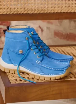 Veterschoenen|Voorjaar/zomer|Wolky Jump Summer hemelsblauw nubuck