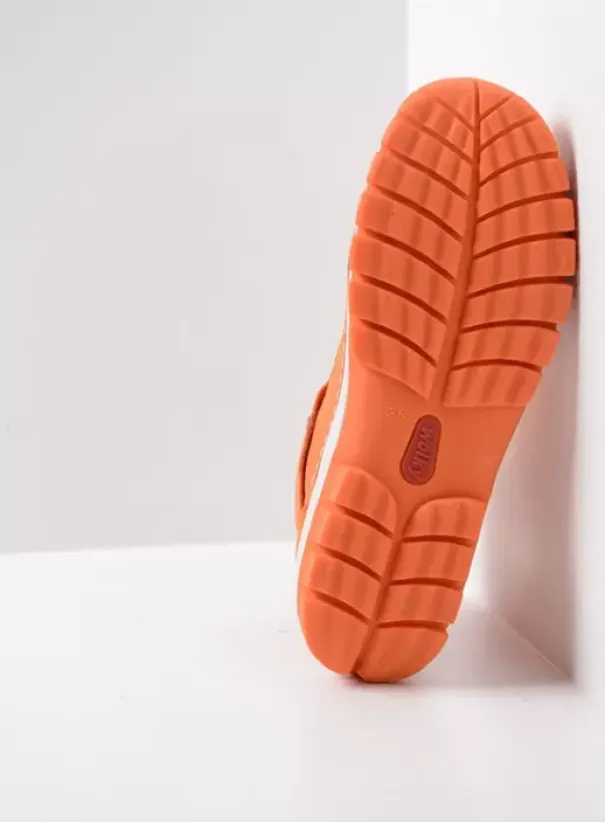 Veterschoenen|Voorjaar/zomer|Wolky Jump Summer oranje nubuck