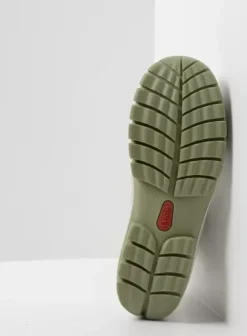 Veterschoenen|Wolky Jump Summer wit/lichtgroen leer