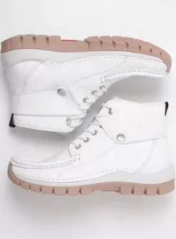 Veterschoenen|Voorjaar/zomer|Wolky Jump Summer wit/nude leer