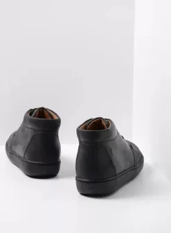 Veterschoenen|Nette schoenen heren|Wolky Kansas Men zwart leer