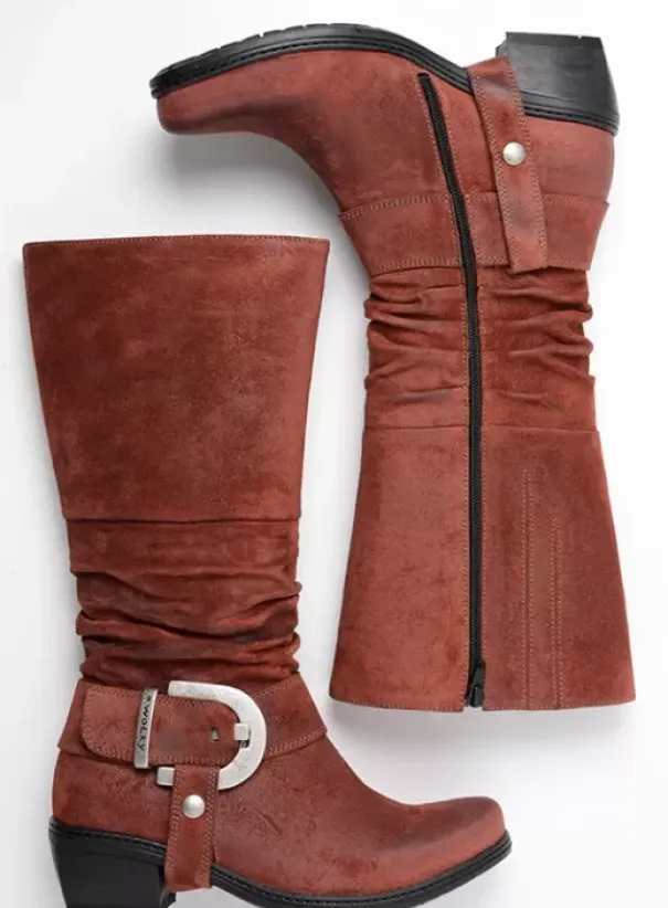 Laarzen|Wolky La Banda terra suede