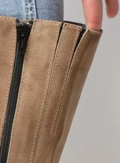 Laarzen|Wolky La Banda taupe suede