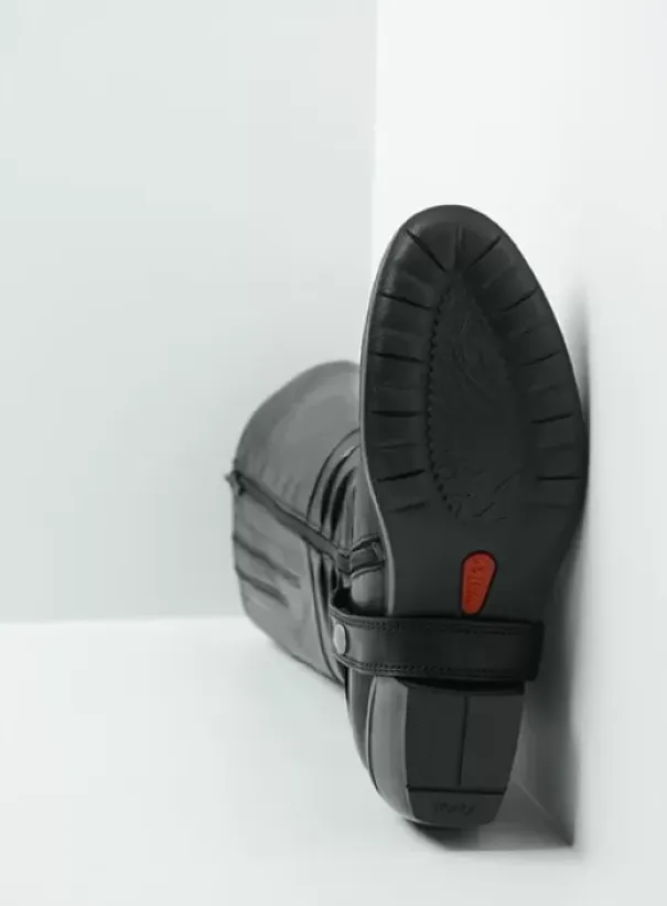 Laarzen|Wolky La Banda zwart leer