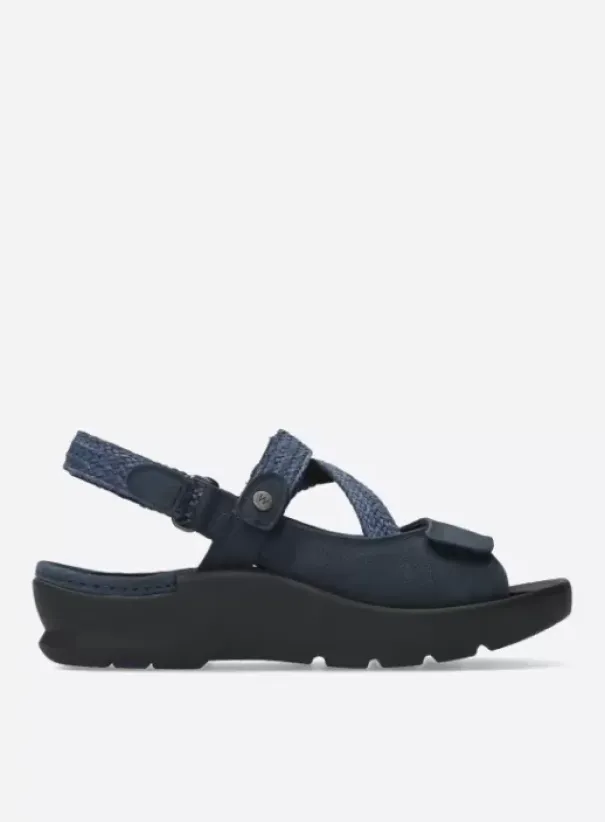 Sandalen|Voorjaar/zomer|Wolky Lisse denim nubuck