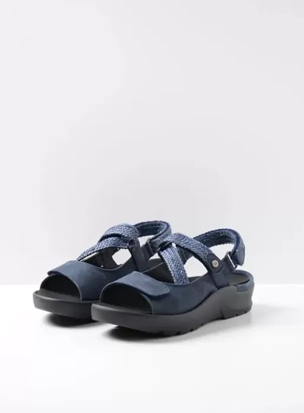 Sandalen|Voorjaar/zomer|Wolky Lisse denim nubuck