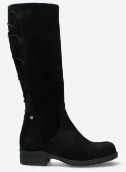 Hielspoor|Laarzen|Wolky Longview zwart suede