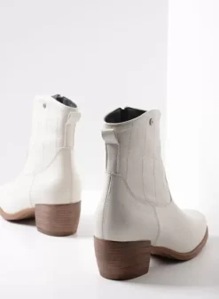 Hallux Valgus|Enkellaarsjes|Wolky Lubbock HV creme wit leer