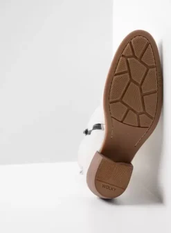 Hallux Valgus|Enkellaarsjes|Wolky Lubbock HV creme wit leer