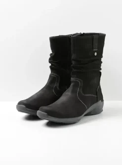 Laarzen|Wolky Luna zwart nubuck