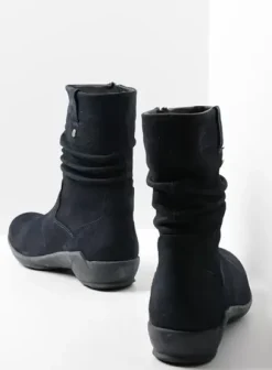 Laarzen|Wolky Luna blauw nubuck
