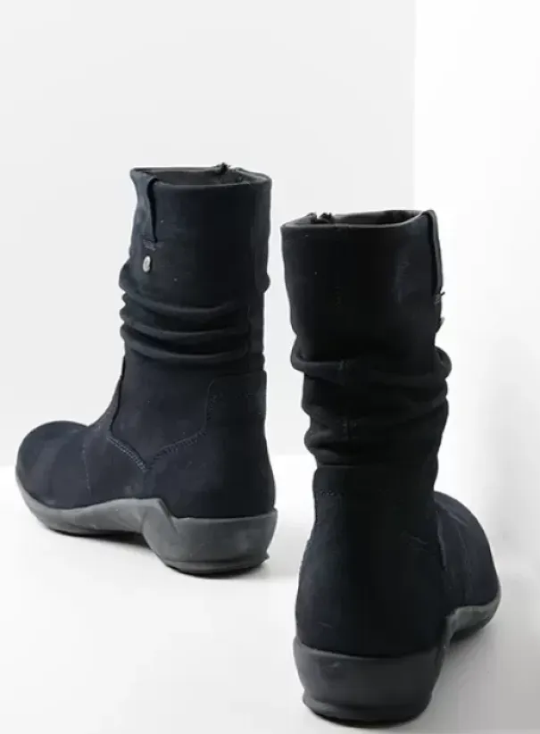 Laarzen|Wolky Luna blauw nubuck