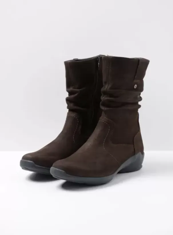 Laarzen|Wolky Luna bruin nubuck