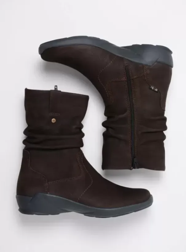 Laarzen|Wolky Luna bruin nubuck