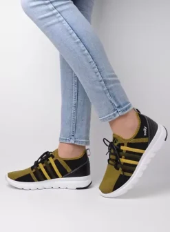 Hallux Valgus|Sneakers|Wolky Mako oker