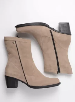 Enkellaarsjes|Laarzen|Wolky Mallow safari suede