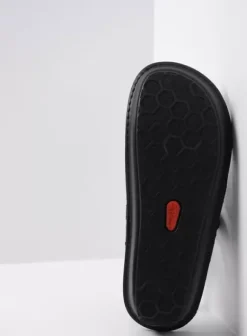 Slippers|Voorjaar/zomer|Wolky Martinique antraciet crocolook lakleer