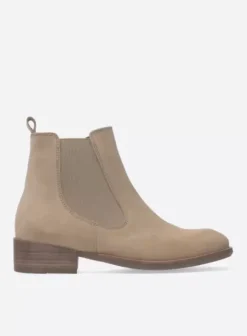 Enkellaarsjes|Wolky Masala nude suede