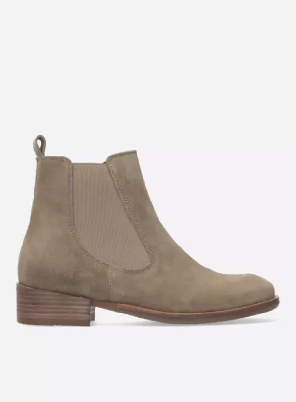 Enkellaarsjes|Wolky Masala taupe suede