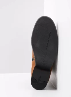 Enkellaarsjes|Wolky Masala cognac suede