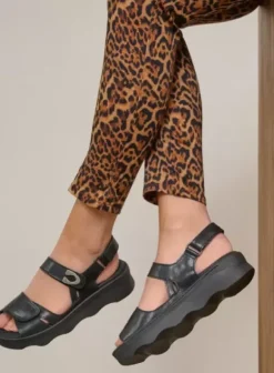 Sandalen|Voorjaar/zomer|Wolky Medusa zwart leer