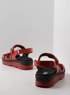 Sandalen|Wolky Medusa rood leer