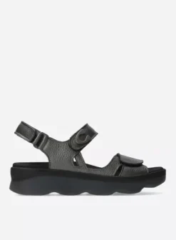Sandalen|Voorjaar/zomer|Wolky Medusa antraciet leer