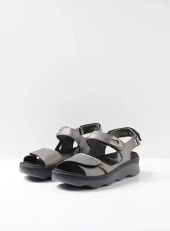 Sandalen|Voorjaar/zomer|Wolky Medusa antraciet leer