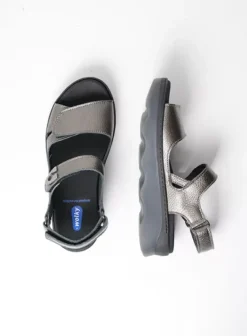 Sandalen|Voorjaar/zomer|Wolky Medusa antraciet leer