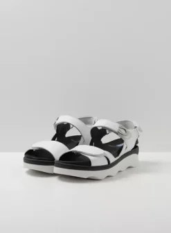 Sandalen|Wolky Medusa wit leer